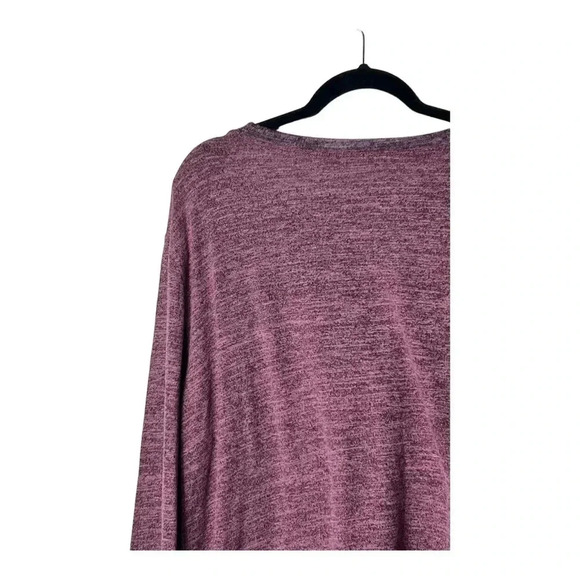 1311. NO BRAND LONG SLEEVE TOP SIZE X-LARGE PURPLE/PINK‎ IN COLOR LIGHTWEIGHT - Picture 8 of 9